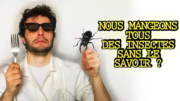 NOUS MANGEONS DES INSECTES SANS LE SAVOIR ? Vrai Ou Faux #10