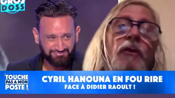 Le gros fou rire de Cyril Hanouna face au Professeur Raoult dans TPMP !