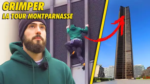 Leo Urban escalade la Tour Montparnasse à mains nues ! (209 mètres)