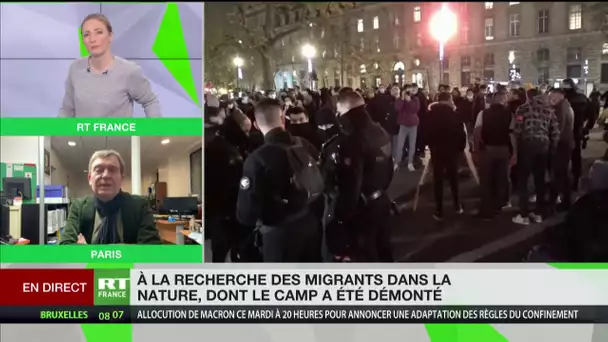 Évacuation de migrants à Paris : «Ce n’est pas l’ordre républicain, pas la dignité et pas mon pays»