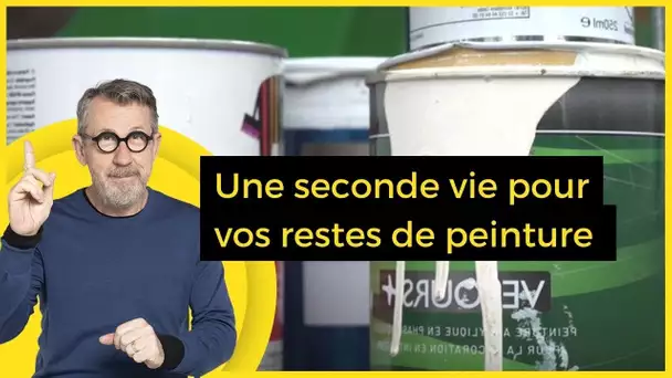 Une seconde vie pour vos restes de peinture - C Jamy