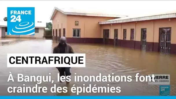Centrafrique : à Bangui, les inondations font craindre des épidémies • FRANCE 24