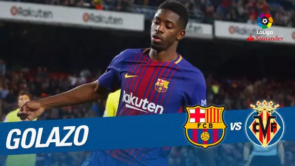 Golazo de Dembélé (5-1) FC Barcelona vs Villarreal CF