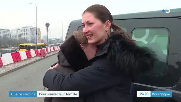 De Dijon à la frontière avec l'Ukraine, 2 000 km pour sauver sa famille de la guerre