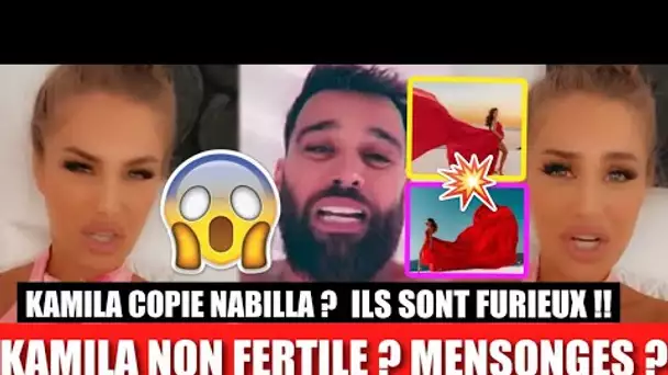 KAMILA FERTILE ? TRÉS CRITIQUÉE, ELLE EST FURIEUSE AVEC NORÉ ! 😱 MENSONGES ? COPIE NABILLA ? 😨