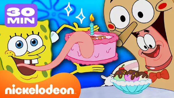 Bob L’éponge | Tous les bonbons et toutes les sucreries 🍬 | 30 minutes | Nickelodeon France