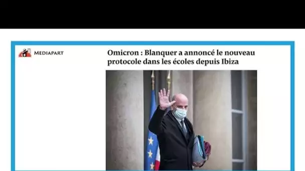 "Jean-Michel Blanquer, le protocole sanitaire et les Baléares" • FRANCE 24