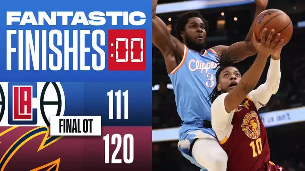 Final 2:10 WILD OT ENDING Cavaliers vs Clippers 🍿🍿