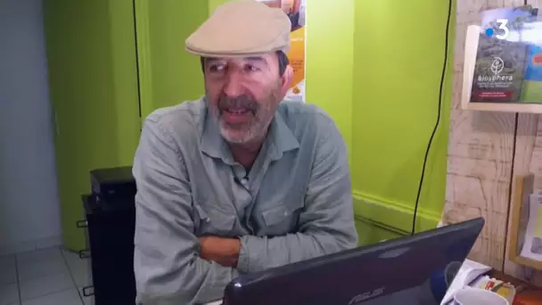 Portrait de Gérard Saba et Jade Lemberger de l'association Eco Loge Toit dans le Gard