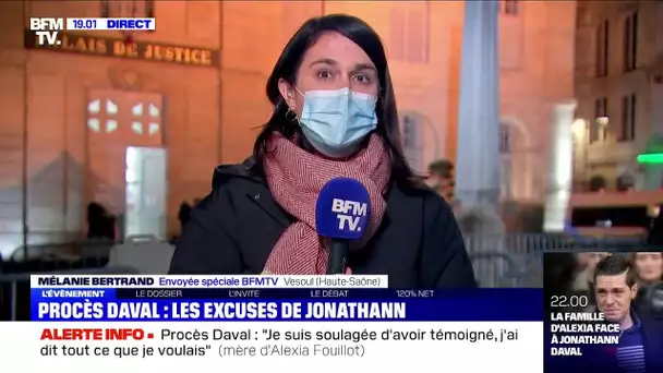 Jonathann Daval présente ses "excuses" à la famille d'Alexia Fouillot