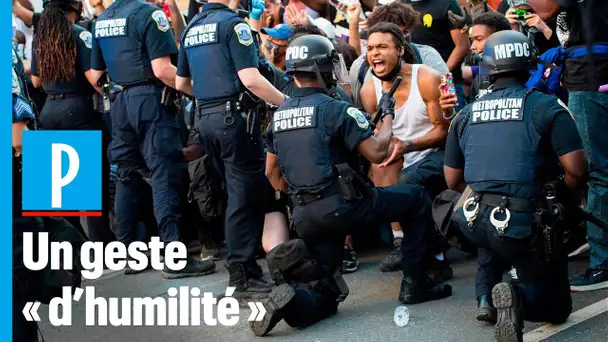 Le genou à terre : le nouveau «symbole de la protestation non-violente»