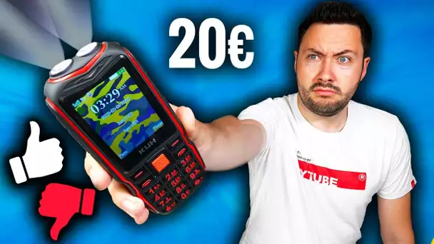 Téléphone Tout Terrain à 20€ ! (Lampe Phone)