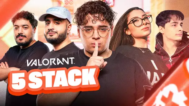 ON PART EN 5 STACK SUR VALORANT AVEC HELYDIA, FUGU, BIBI & KOTEI