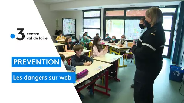 Tavers dans le Loiret : préventions par les gendarmes sur les dangers du web et des réseaux sociaux