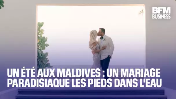 Un été aux Maldives: un mariage de rêve les pieds dans l'eau