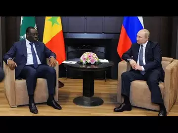L'Afrique est "victime" du conflit en Ukraine, affirme Macky Sall à Poutine
