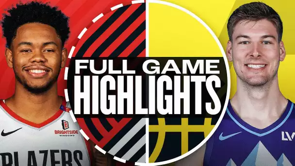 TRAIL BLAZERS at JAZZ | FULL GAME HIGHLIGHTS | February 24, 2025