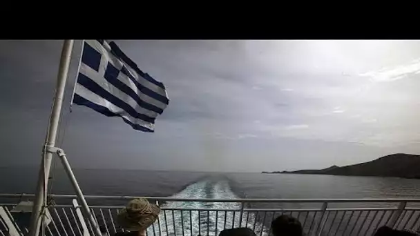 Grèce : sur un ferry à l'heure du covid-19