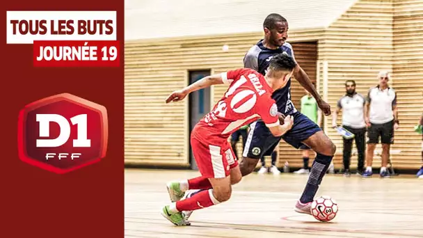 D1 Futsal, Journée 19: Tous les buts