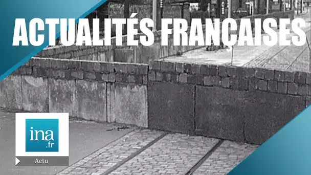 Les Actualités Françaises du 23 août 1961 : Le Mur de Berlin | Archive INA