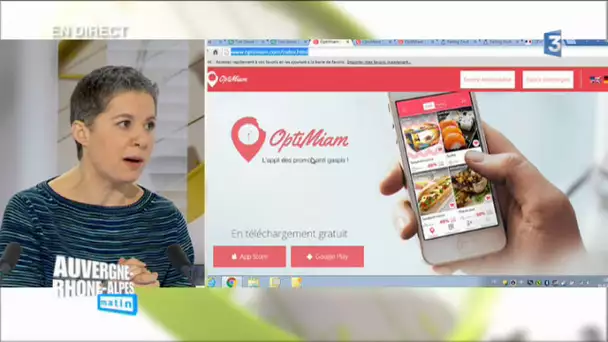 Chronique web (1/12/16) : deux applications contre le gaspillage alimentaire