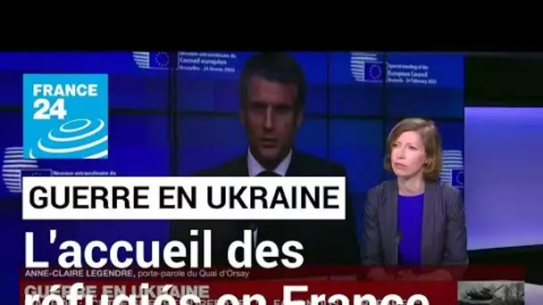 Guerre en Ukraine : la France met en place des dispositifs pour accueillir les réfugiés ukrainiens