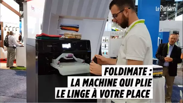 CES 2019 : finie la corvée de pliage de linge, une machine le fait pour vous