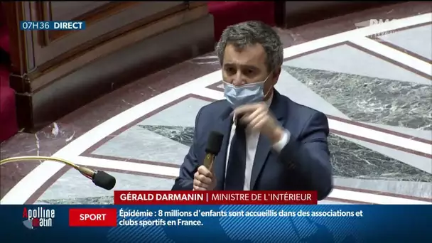Proposition de loi sur la sécurité globale: Gérald Darmanin s’emporte face aux députés