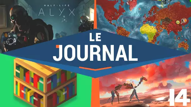 Une version non VR pour Alyx et la bonne initiative Minecraft | LE JOURNAL à la maison