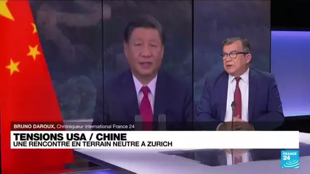 Rencontre entre hauts représentants US et chinois sur fond de tensions accrues • FRANCE 24