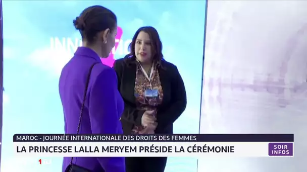 La Princesse Lalla Meryem préside la cérémonie de célébration de la Journée de la Femme