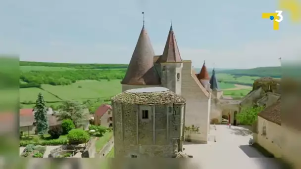 Une nouvelle charpente pour le château de Châteauneuf-en-Auxois
