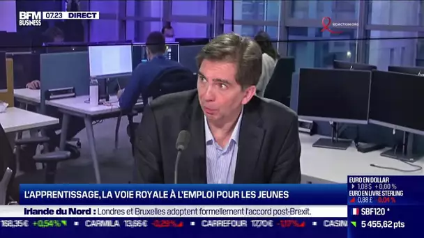 Bertrand Martinot (Institut Montaigne) : L'apprentissage, la voie royale à l'emploi pour les jeunes