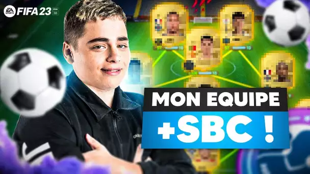 JE CRÉE MA PREMIERE ÉQUIPE FUT SUR FIFA 23