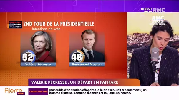 Au second tour face à Emmanuel Macron, Valérie Pécresse gagnerait