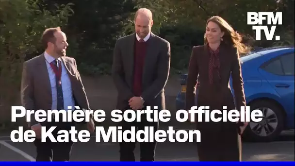 Kate Middleton fait sa première visite officielle depuis la fin de sa chimiothérapie