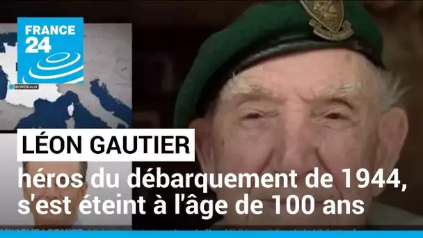 Léon Gautier s'éteint à l'âge de 100 ans : le dernier survivant français du débarquement est mort