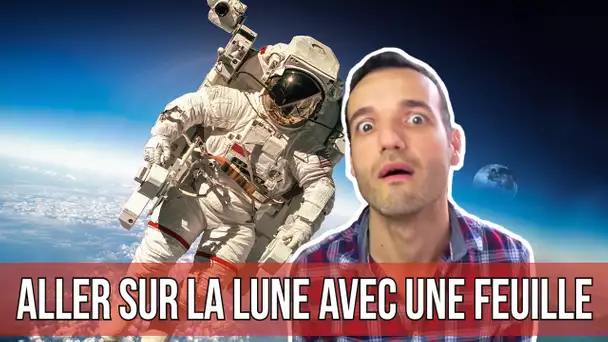 Aller sur la lune avec une feuille de papier et l'échiquier de Sissa - Mental Vlog 70/366