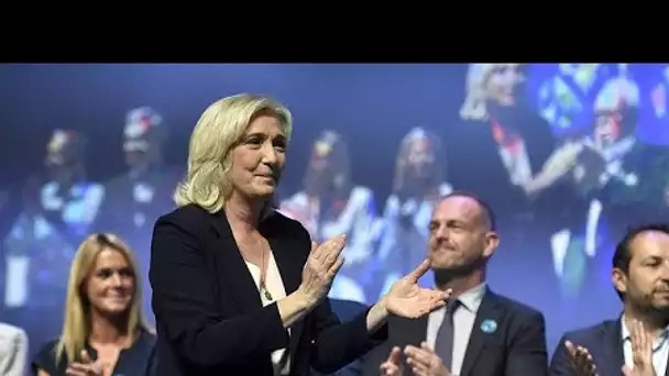 Réélue à la tête du Rassemblement national, Marine Le Pen met le cap sur la présidentielle de 202…