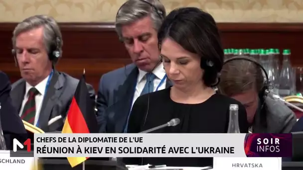 Chefs de la diplomatie de l'UE: réunion à Kiev en solidarité avec l'Ukraine