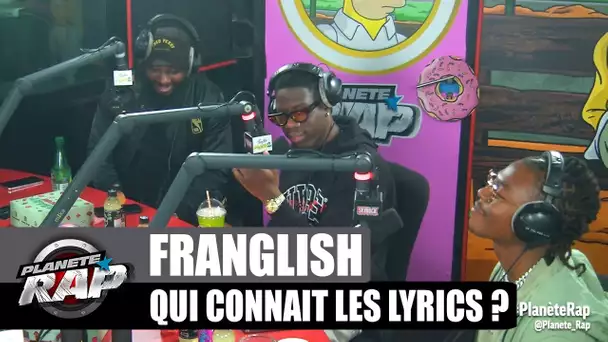 Franglish - Qui connaît les lyrics ? avec Koba LaD, Abou Debeing & Tekashi ! #PlanèteRap