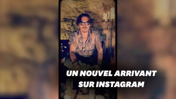 Johnny Depp se lance sur Instagram et se montre bien loquace