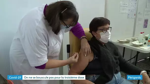 Troisième dose : pas de grosse affluence au centre de vaccination de Périgueux