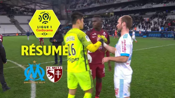 Olympique de Marseille - FC Metz (6-3)  - Résumé - (OM - FCM) / 2017-18