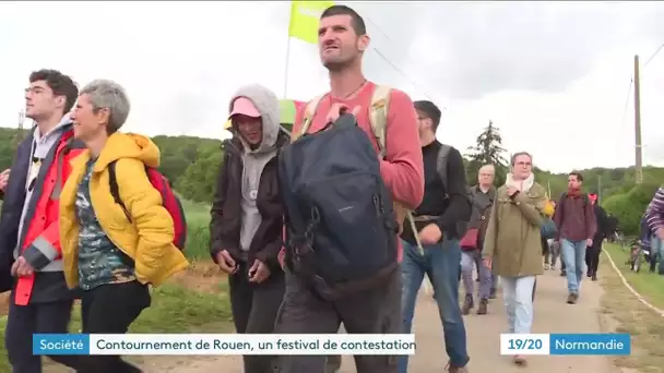 Une balade naturaliste pour mettre "des bâtons dans les routes" au contournement Est de Rouen