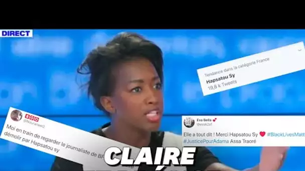 Adama Traoré: Le passage d'Hapsatou Sy sur BFMTV n'est pas passé inaperçu