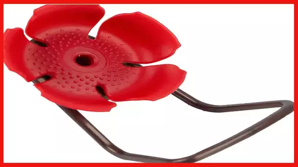 Perky-Pet 91RF Replacement Red Hollyhock Flower Ports & Perches-6 Pk