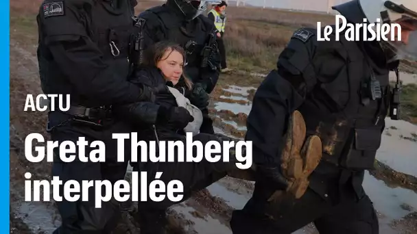 Greta Thunberg arrêtée lors d’une manifestation en Allemagne