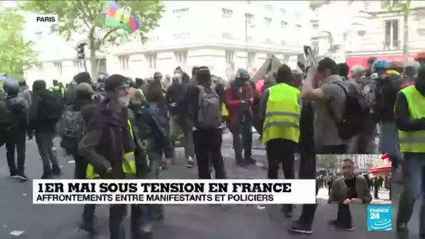 1er-Mai sous tension à Paris : affrontements entre manifestants et policiers