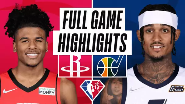 ROCKETS at JAZZ | FULL GAME HIGHLIGHTS | February 14, 2022